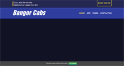 Desktop Screenshot of bangorcabs.com